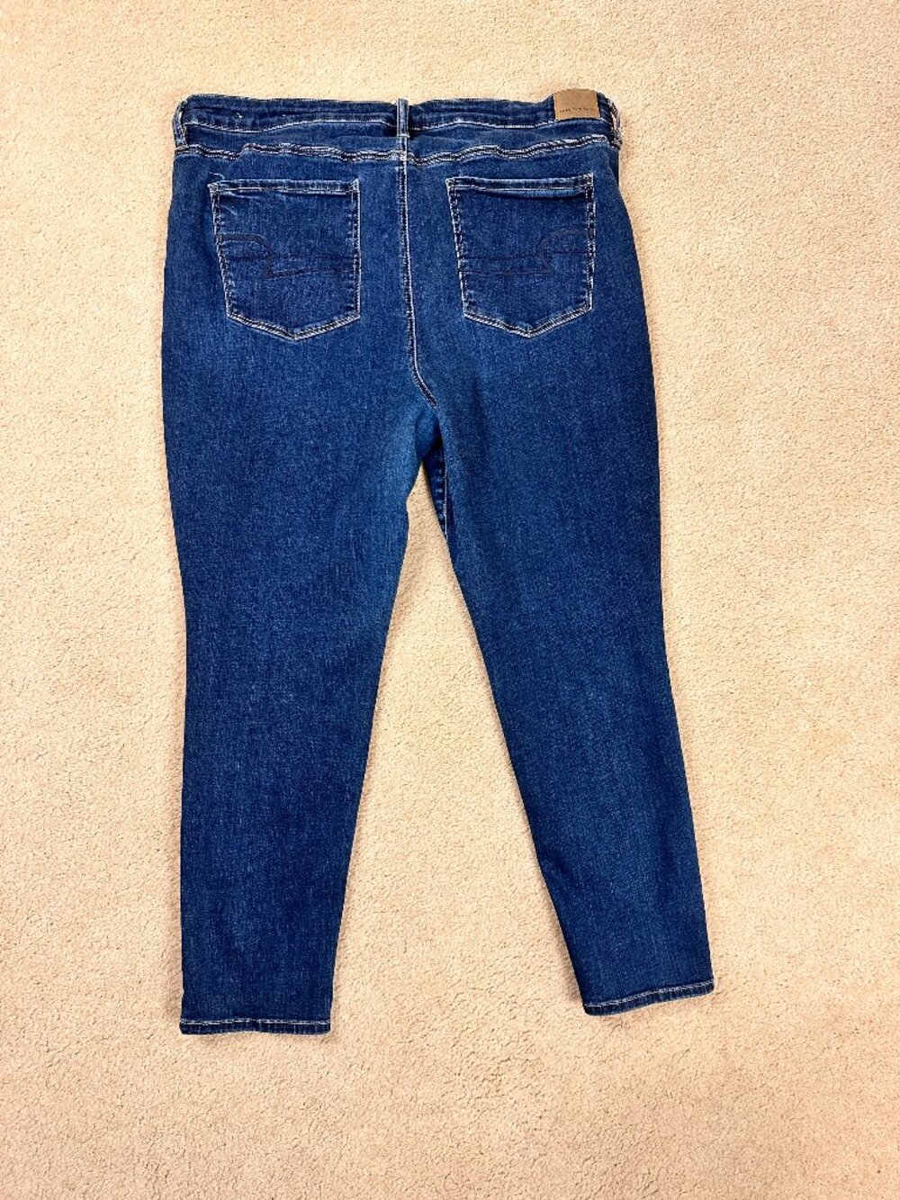 Women's American Eagle Super Hi-Rise Jeggings Plus Size Stretch 20 Waist